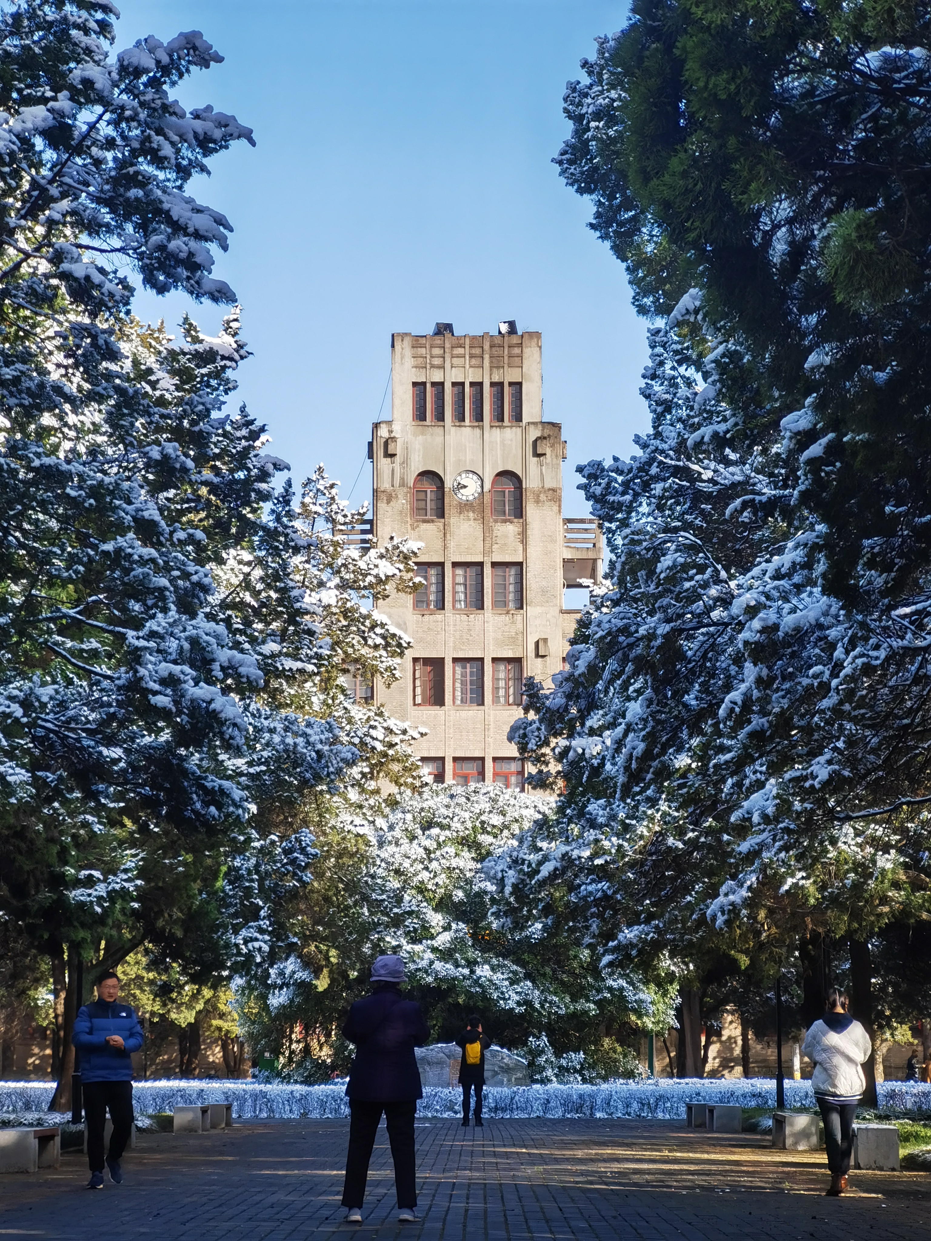 立冬西農初雪